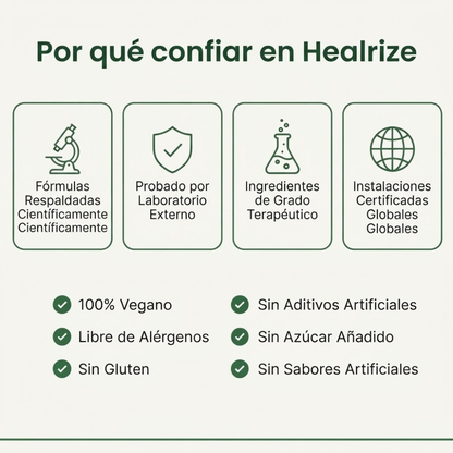 Healrize® 2026 Parche Adelgazante 12-en-1 con Moringa · Berberina × NAD+ 🇲🇽
